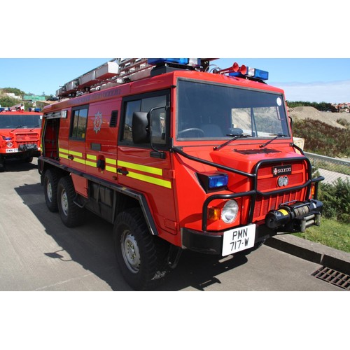 151 - PMN717W
Steyr Pinzgauer 6X6 Fire Engine 2383cc
First Registered 03.10.2001
Approx 8665 miles
Manual ... 