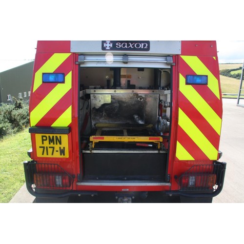 151 - PMN717W
Steyr Pinzgauer 6X6 Fire Engine 2383cc
First Registered 03.10.2001
Approx 8665 miles
Manual ... 