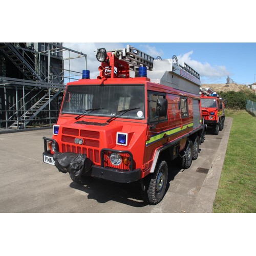 153 - PMN278V
Steyr Pinzgauer 6X6 Fire Engine 2383cc
First Registered 02.10.1996
Approx 14,357 miles
Manua... 