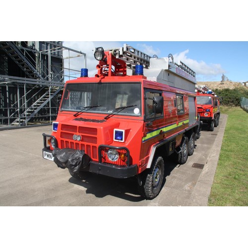 153 - PMN278V
Steyr Pinzgauer 6X6 Fire Engine 2383cc
First Registered 02.10.1996
Approx 14,357 miles
Manua... 