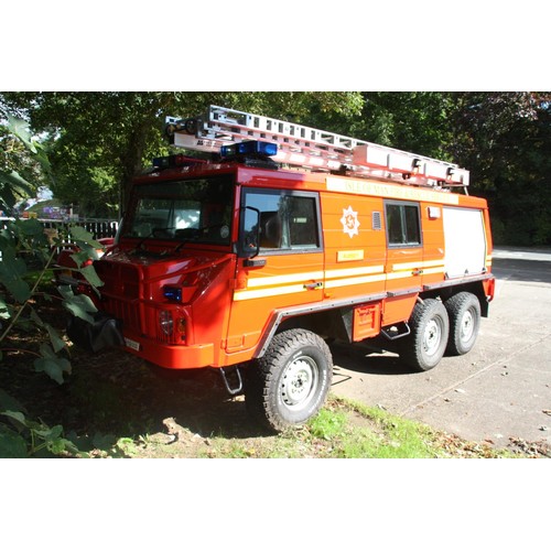 154 - PMN716W
Steyr Pinzgauer 6X6 Fire Engine 2461cc
First Registered 24.05.2006
Approx 4950 miles
Manual ... 