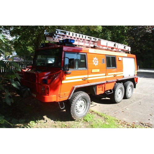 154 - PMN716W
Steyr Pinzgauer 6X6 Fire Engine 2461cc
First Registered 24.05.2006
Approx 4950 miles
Manual ... 