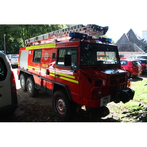 154 - PMN716W
Steyr Pinzgauer 6X6 Fire Engine 2461cc
First Registered 24.05.2006
Approx 4950 miles
Manual ... 