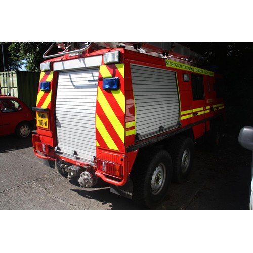 154 - PMN716W
Steyr Pinzgauer 6X6 Fire Engine 2461cc
First Registered 24.05.2006
Approx 4950 miles
Manual ... 