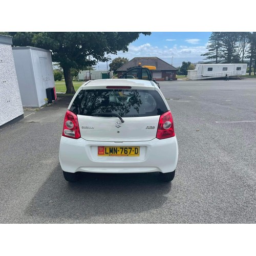 129 - LMN767D
White Suzuki Alto SZ MT 1.0L
First Registered 05.03.2013
Approx 96,000 miles
Manual Petrol
S... 