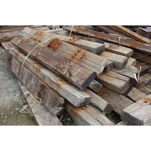 133 - 32 creosote treated Railway sleepers
Length 1.8m width 22.5cm Depth 11.5cm
All sleepers are in vario... 