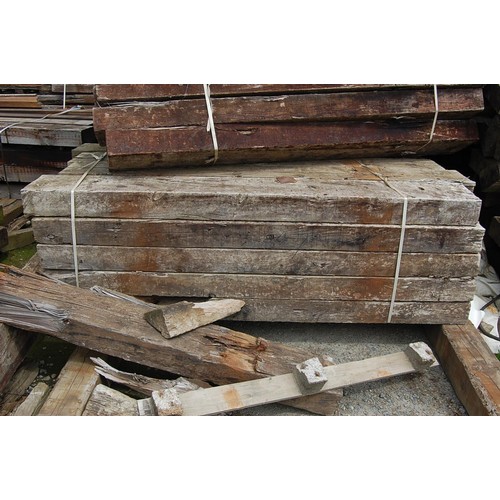 133 - 32 creosote treated Railway sleepers
Length 1.8m width 22.5cm Depth 11.5cm
All sleepers are in vario... 