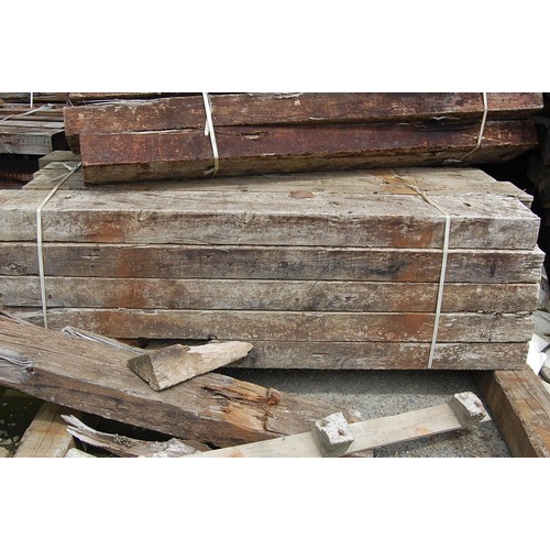 133 - 32 creosote treated Railway sleepers
Length 1.8m width 22.5cm Depth 11.5cm
All sleepers are in vario... 