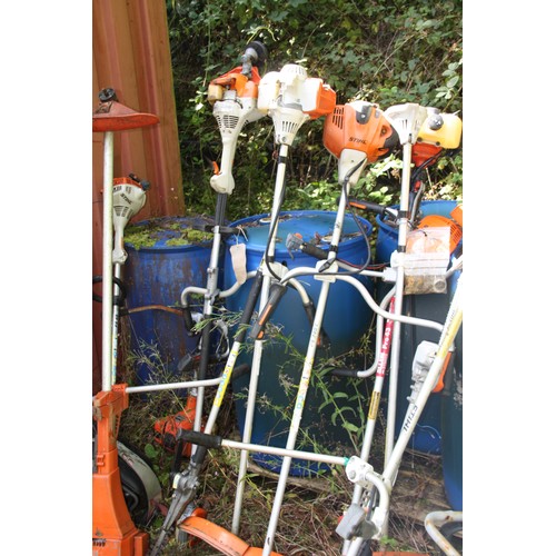 140 - Collection of mostly Stihl Strimmers and pole saws - all spares only
On Behalf of Department of Infr... 