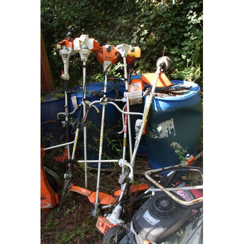 140 - Collection of mostly Stihl Strimmers and pole saws - all spares only
On Behalf of Department of Infr... 