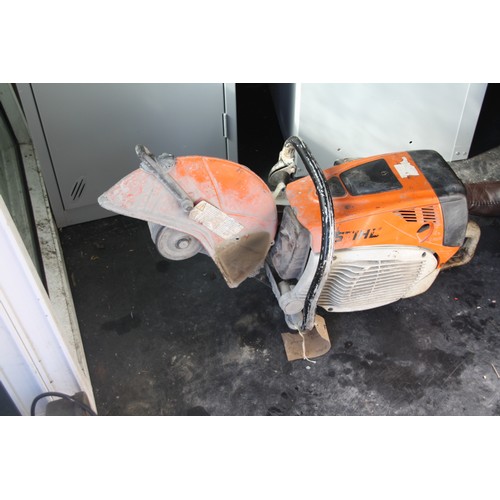 175 - Stihl cut off saw (spares/repair) together with pallet of cut off saw carts
On Behalf of Department ... 