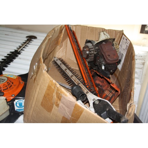 176 - Collection of Stihl hedge cutters and parts - all Spares only
On Behalf of Department of Infrastruct... 