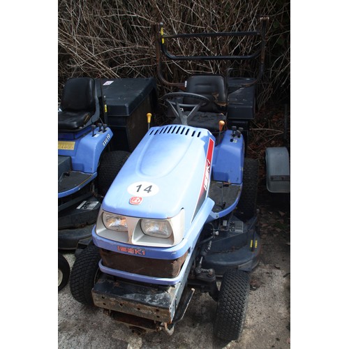 180 - Two Iseki SXG19H ride on mower - Spares only
On Behalf of Department of Infrastructure
VAT ON HAMMER... 