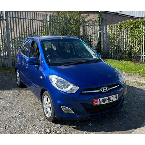 164 - NMN182H
HYUNDAI i10 1.2 ACTIVE
First Registered 17.12.2012
Approx 58,000 miles
Manual Petrol