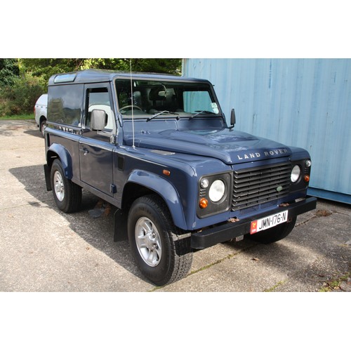 193 - JMN176N
Blue Land Rover Defender 90
First Registered 07.01.2009
Approx 70,369 miles
Manual Diesel
VA... 