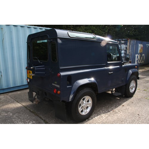 193 - JMN176N
Blue Land Rover Defender 90
First Registered 07.01.2009
Approx 70,369 miles
Manual Diesel
VA... 