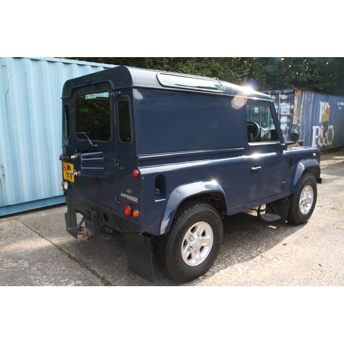 193 - JMN176N
Blue Land Rover Defender 90
First Registered 07.01.2009
Approx 70,369 miles
Manual Diesel
VA... 