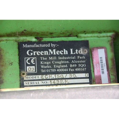 218 - Greenmech wood chipper - spares only
On Behalf of Department of Infrastructure
VAT ON HAMMER @ 20%