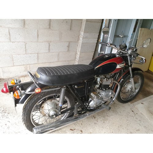 80 - AUA20J (UK REG)
Triumph T120 Bonneville
First Registered 1971
Approx 16,000 miles
Petrol
possible he... 