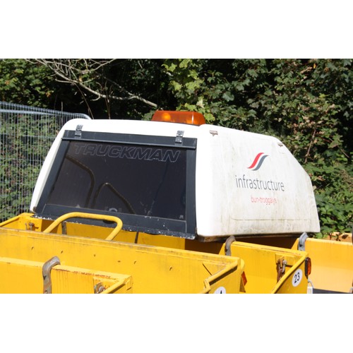 246 - Truckman pickup canopy
On Behalf of Department of Infrastructure
VAT ON HAMMER @ 20%