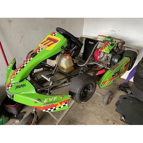 254 - Project One Kadet 200cc Honda 4 Stroke Go cart 
Approx 2019