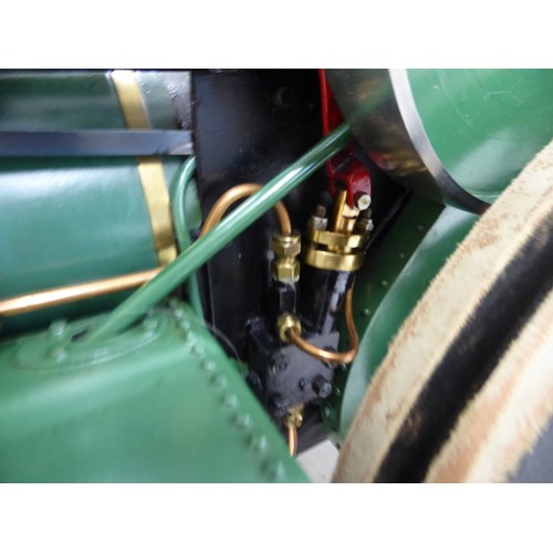 83 - Superb functioning model of steam traction engine TC170 Jackson's Cleveleys Lancs No. 5 - length 72c... 