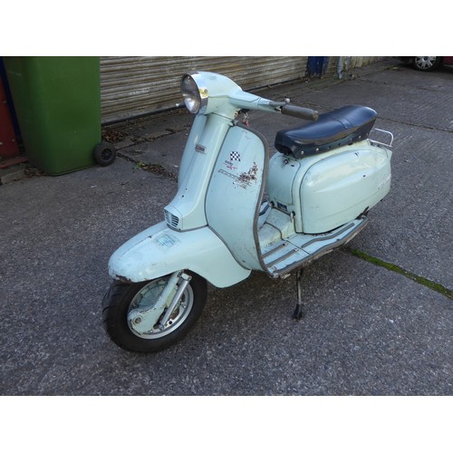 84 - 407MN
1967 Blue Lambretta LI 125cc series 4
Approx 2716 miles showing
REGISTRATION NNUMBER NOT INCLU... 