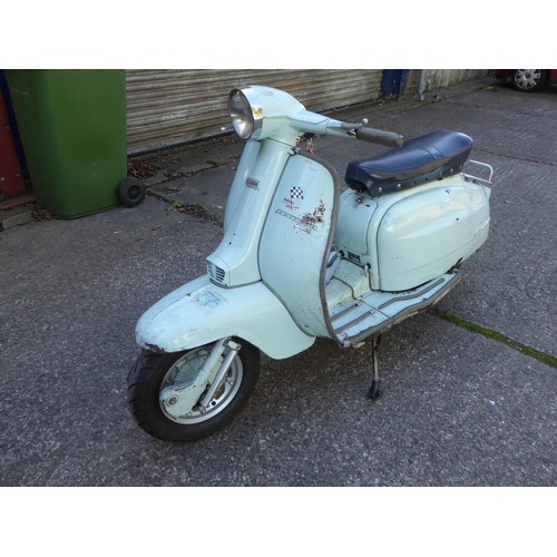 84 - 407MN
1967 Blue Lambretta LI 125cc series 4
Approx 2716 miles showing
REGISTRATION NNUMBER NOT INCLU... 