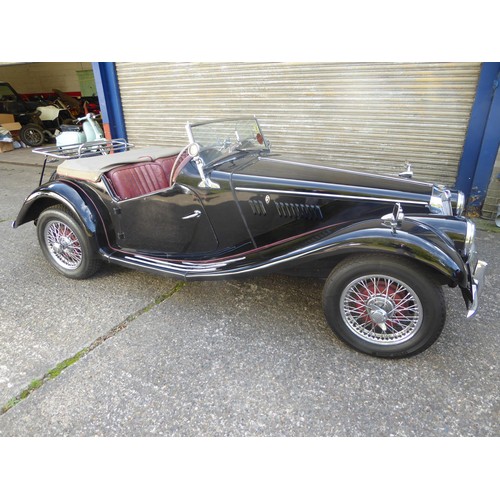 268 - 1955 MN
MG TD/TF Sports 1250cc
First Registered 03.09.1954
Approx 4590,2 miles showing
Engine hours ... 