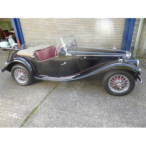 268 - 1955 MN
MG TD/TF Sports 1250cc
First Registered 03.09.1954
Approx 4590,2 miles showing
Engine hours ... 