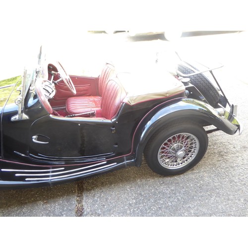 268 - 1955 MN
MG TD/TF Sports 1250cc
First Registered 03.09.1954
Approx 4590,2 miles showing
Engine hours ... 