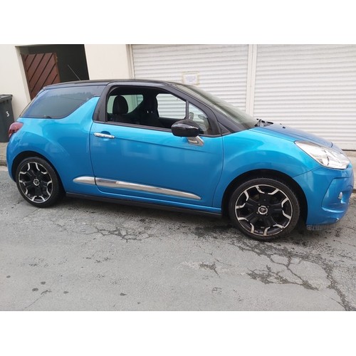 271 - PMN739X
Citroen DS3 1.6 D Style Plus
First Registered 12.02.13
Approx 82,000 miles
Manual Petrol
sli... 