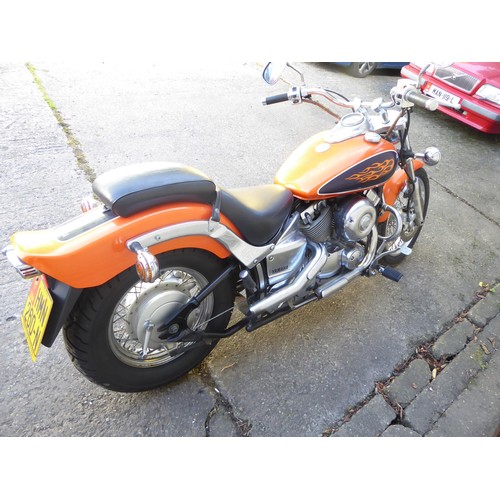 78 - HMN260N
Orange Yamaha Dragster 650CC
First Registered 21.04.1997
Approx 21,809 miles
Petrol 5 speed
... 