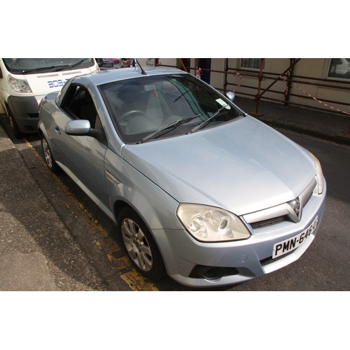 232 - PMN646U
Vauxhall Tigra 1364cc
First Registered 31.05.2006
Approx 77,102 miles
Manual Petrol
Roof not... 