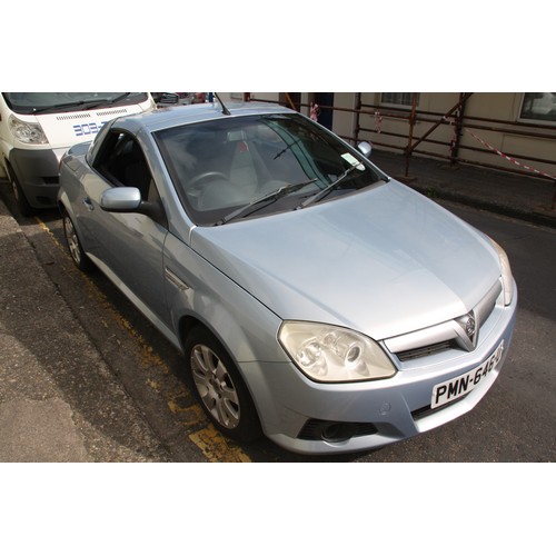 232 - PMN646U
Vauxhall Tigra 1364cc
First Registered 31.05.2006
Approx 77,102 miles
Manual Petrol
Roof not... 