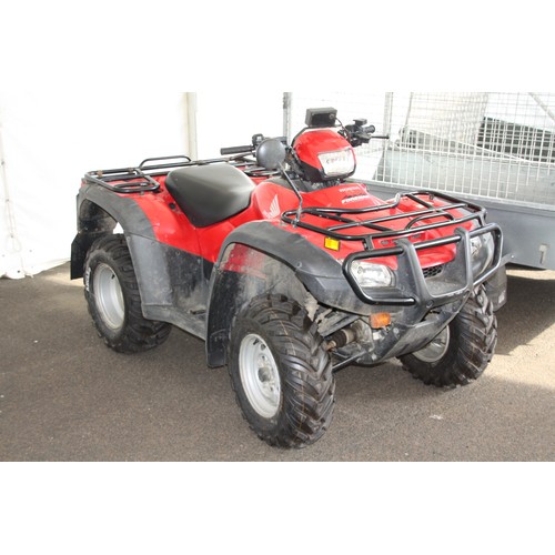 88 - LMN140K
Red Honda TRX500 Faded 499cc
First Registered 21.11.2013
Approx hours TBC
Petrol