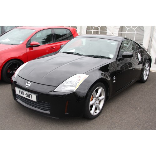 159 - KMN987
Black Nissan 350Z
First Registered 07.04.2005
Approx 50,000 miles
Manual Petrol