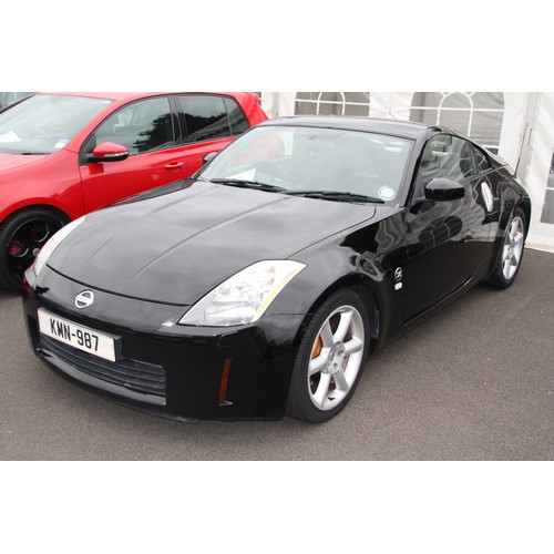 159 - KMN987
Black Nissan 350Z
First Registered 07.04.2005
Approx 50,000 miles
Manual Petrol