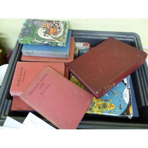 104 - Large box of assorted childrens books including Enid Blyton