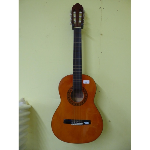 85 - Valencia nylon string guitar with soft case