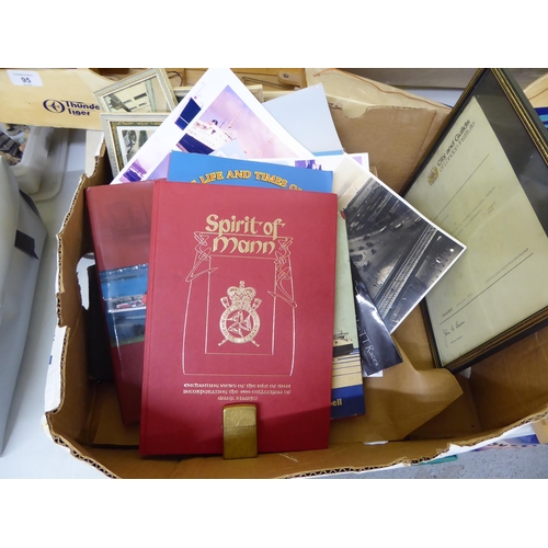 94 - Box of Manx picture, publications etc