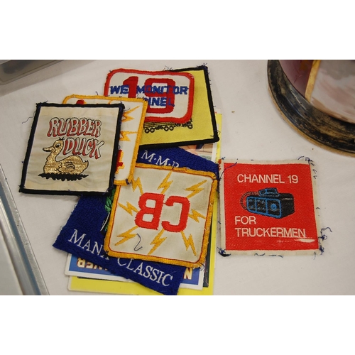 162 - C B Radio badges and post cards