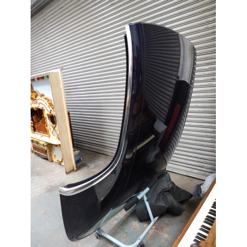 24 - Hard Top for a BMW 3 Series Car on wheeled stand with cover