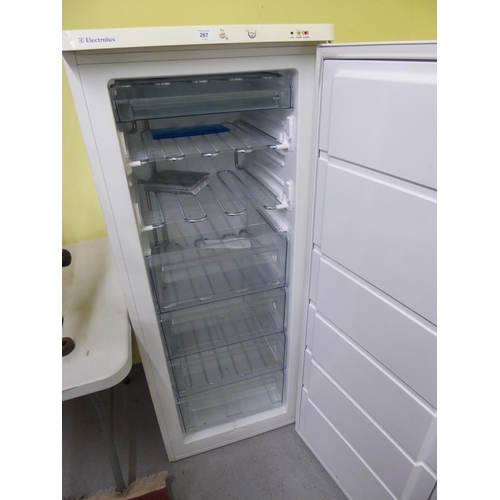 267 - Electrolux upright freezer?