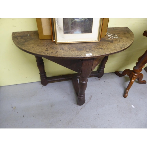 270 - Oak hall table