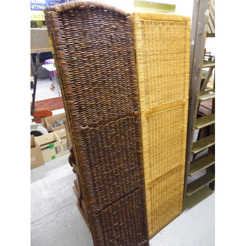 296 - Two tripod screens