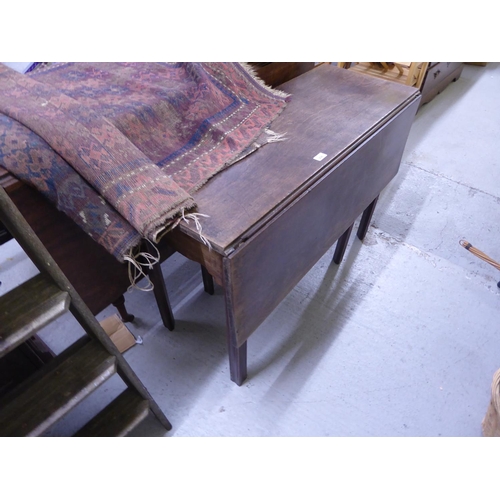 298 - Mahogany drop leaf table