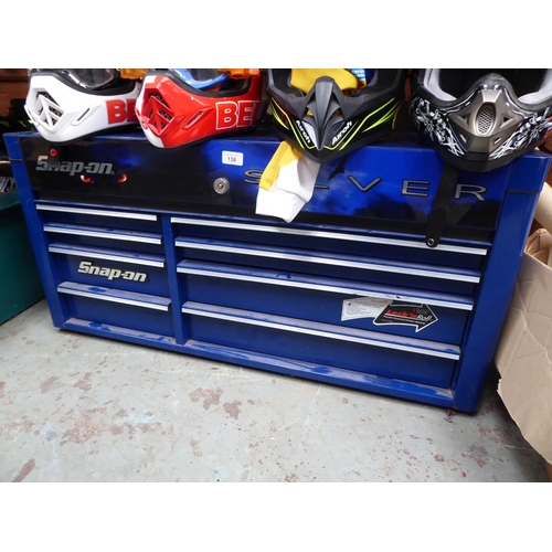 136 - Snap On Silver Tool Box