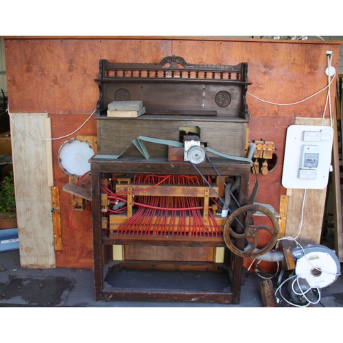 104 - Electric belt driven Fair Ground organ made for Jumbo Reed (Showman) of Swindon made by Dean Organs ... 