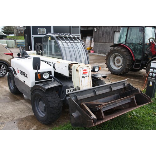 Terex Telelift 2506 telehandler Year 2008 Approx 5266 hours Diesel NO ...